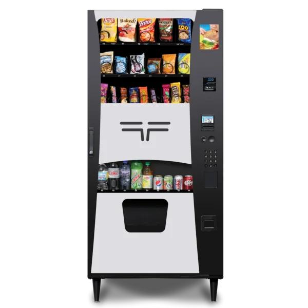 Futura Snack and Drink Combination Vending Machine - Used