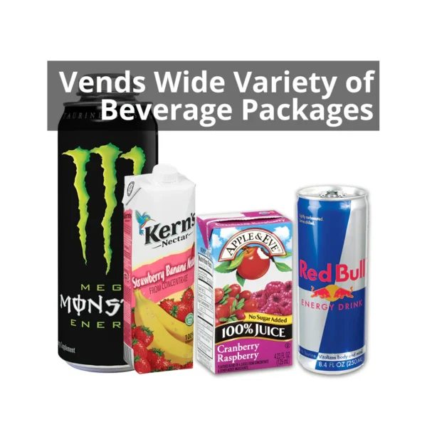 Futura Snack and Drink Combination Vending Machine - Image 10